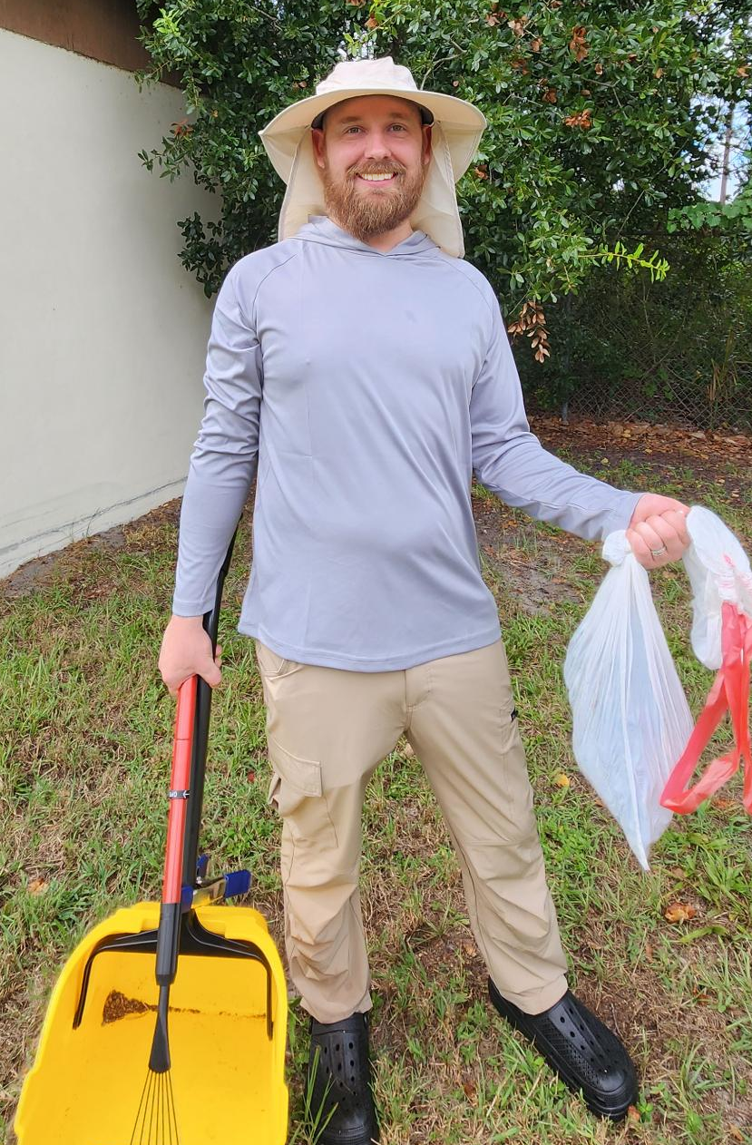 Andrew Franklin, owner and operator of Dog Log Lifters